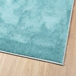 vidaXL Tapis OVIEDO à poils courts vert 200x200 cm