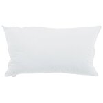 vidaXL Oreiller avec oreiller Blanc 40 x 80 cm 130gsm 100  coton