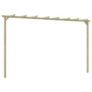 vidaXL Pergola de jardin Pin imprégné 360x200x60 cm