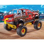 Playmobil - 70549 - stuntshow 4x4 de cascade taureau