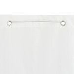 vidaXL Écran de balcon Blanc 80x240 cm Tissu Oxford
