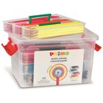 Malette 216 crayons de couleur hexagonaux  laqués  12 couleurs. Ø 2.9mm x 6 primo