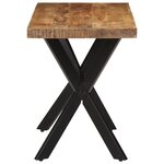 vidaXL Table à manger 110x55x75 cm bois de manguier massif