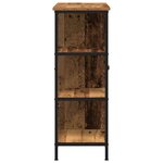 vidaXL Buffet Bois ancien 70 x 30 x 80 cm Bois d'ingénierie