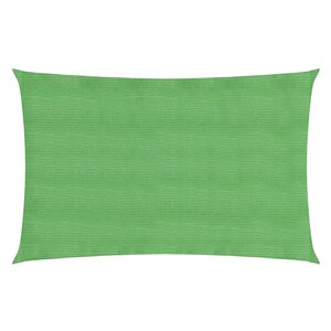 vidaXL Voile d'ombrage 160 g/m² Vert clair 5x8 m PEHD