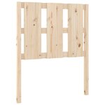 vidaXL Tête de lit 80 5x4x100 cm Bois massif de pin