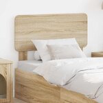 vidaXL Tête de lit Chêne Sonoma 100 cm Bois d'ingénierie
