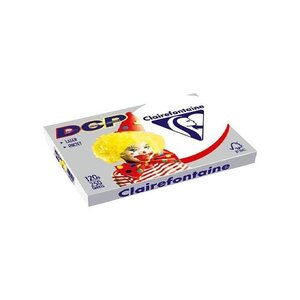 Ramette 250 Feuilles Papier DCP 120g A3 420x297 mm Blanc CLAIREFONTAINE