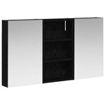 vidaXL Ensemble de Meubles de Salle de Bain 3 Pièces 90 x 10 5 x 50 cm