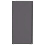 vidaXL Buffet Gris 120x35 5x75 cm Bois d'ingénierie