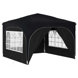 vidaXL Tente de fête pop-up 290 x 290 x 245 cm Anthracite