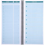 Carnet à spirale Manifold 5380E, 125 feuilles, 297 x 140 mm