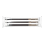Recharge roller q-connect encre effacable couleur noir  set de 3u