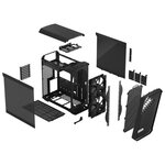 Boîtier PC - FRACTAL DESIGN - Torrent Compact Black TG Dark Tint - Noir