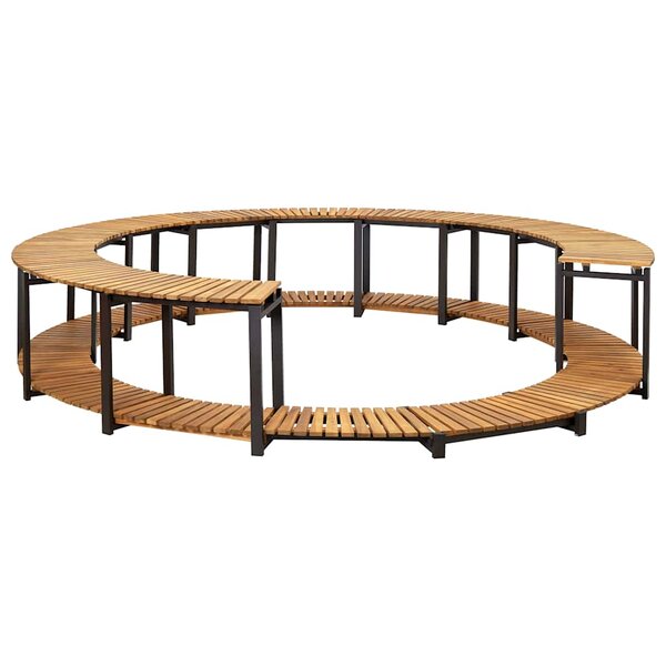 vidaXL Cadre de spa 273x53 cm bois d'acacia massif