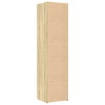 vidaXL Buffet haut chêne sonoma 45x42 5x185 cm bois d'ingénierie