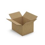 Caisse carton à hauteur variable et montage instantané double cannelure raja 25x19x8/15 cm (lot de 10)