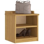 vidaXL Banc de couloir SANDNES 45x40x50 cm bois de pin massif