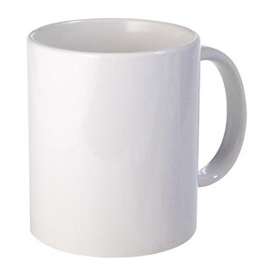 Tasse en céramique blanche