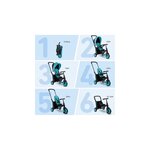 Tricycle Evolutif Pliable STR3 Bleu