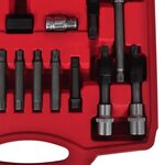 Vidaxl ensemble d'extracteur d'axe libre d'alternateur 22 pcs