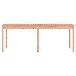 vidaXL Table de jardin 203 5x100x76 cm bois massif de douglas