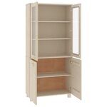 vidaXL Buffet HAMAR Bois massif de pin Marron miel