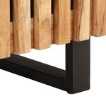 vidaXL Table de chevet 40x34x46 cm bois d'acacia massif