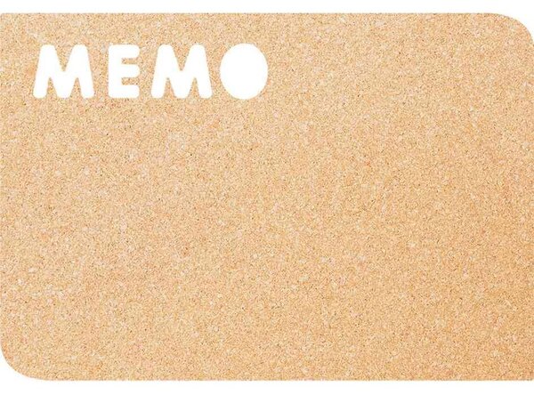 Tableau mural en liège SILHOUETTE 'Memo' SECURIT