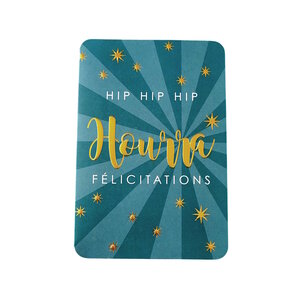 Carte De Voeux - Evénement de la Vie - Félicitations Hip Hip Hip Hourra