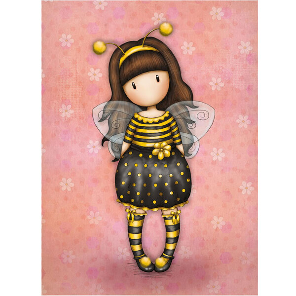 Bee-loved carte postale avec enveloppe