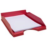 Corbeille À Courrier Ecotray Office - Rouge - X 10 - Exacompta