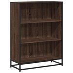 vidaXL Bibliothèque chêne marron 80 5x35x107 5 cm bois d'ingénierie
