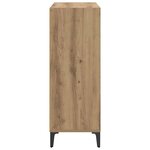 vidaXL Buffet chêne artisanal 32 5 x 69 5 x 90 cm Bois d'ingénierie