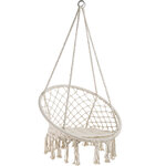 Tectake Fauteuil suspendu JANE - beige
