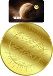 Pièce de monnaie en Or 12 Dollars g 0.031 (1/1000 oz) Millésime 2026 Planet VENUS (PRÉCOMMANDE)
