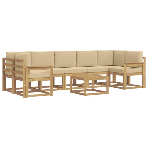 vidaXL Ensemble de canapés d'extérieur 6 Pièces