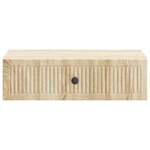 vidaXL Table d'appoint murale Chêne Sonoma 59 x 34 5 x 17 cm