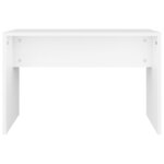 vidaXL Tabouret de toilette Blanc 70x35x45 cm Bois d'ingénierie