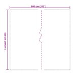 vidaXL Couverture pour plantes Transparent 5 x 8 m PVC