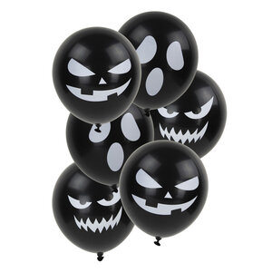 Lot de 6 Ballons halloween