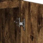 vidaXL Buffet chêne fumé 57x34x76 cm bois d'ingénierie
