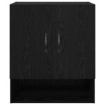 vidaXL Armoire Murale Chêne noir 60 x 31 x 70 cm Bois d'ingénierie