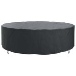 vidaXL Housse pour mobilier d'extérieur 320 x 320 x 105 cm Tissu 210D