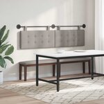 vidaXL Tête de lit suspendue Tissu
