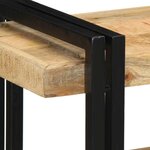 vidaXL Étagère murale 70x33x35 cm bois de manguier massif brut