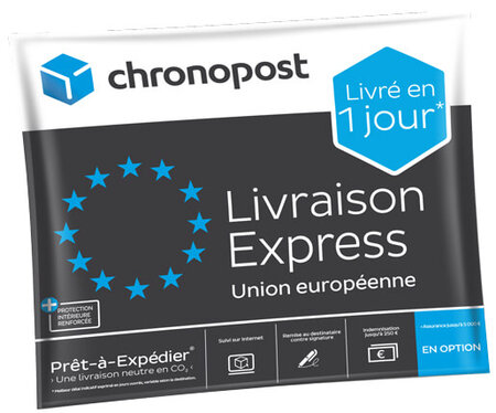 Pochette matelassée Chronopost - 1 kg - Union européenne