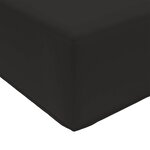 vidaXL Coussin de canapé d'extérieur Noir 80 x 80 x 8 cm Polyester