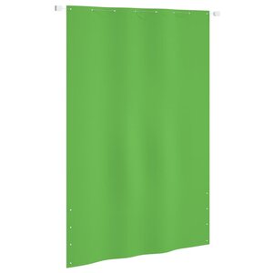 vidaXL Écran de balcon Vert clair 160x240 cm Tissu Oxford