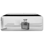 vidaXL Lavabo avec trou pour robinet 38x30x11 5 cm Céramique Argenté